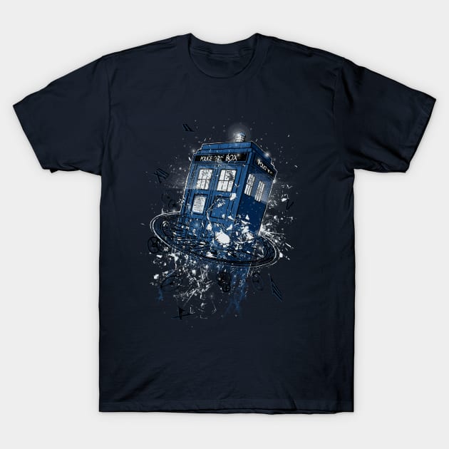 Breaking the Time T-Shirt by RicoMambo